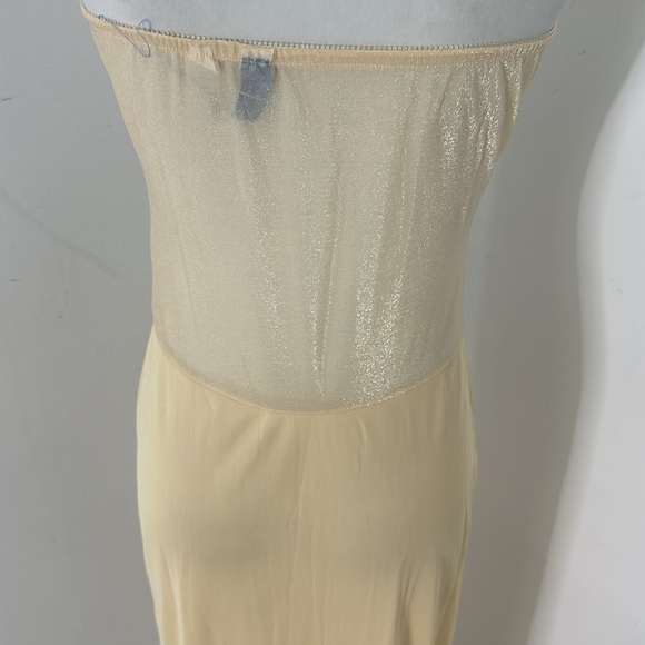 Vintage 50s Strapless Lingerie Slip Dress - Picture 8 of 8